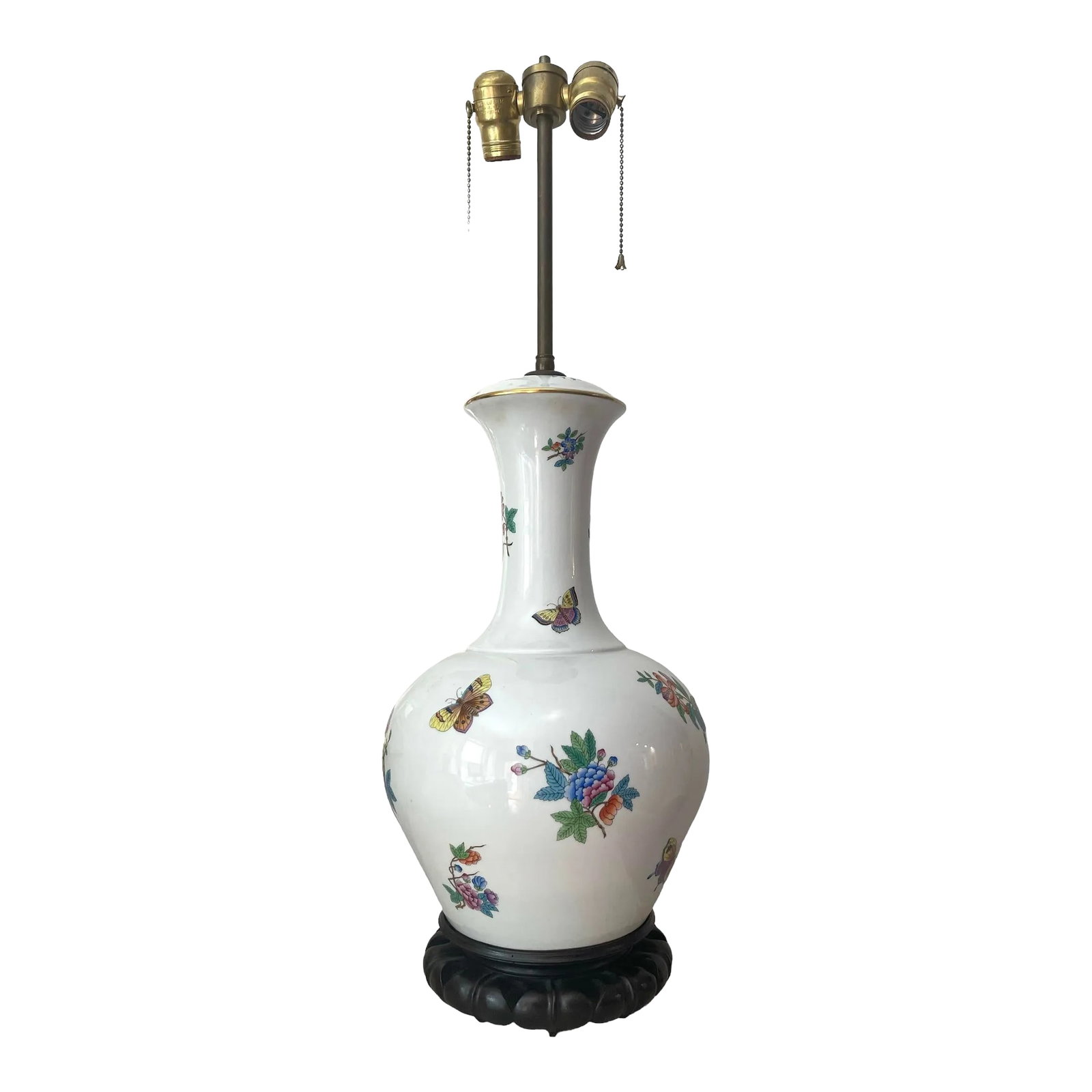 Vintage Herend Queen Victoria Lamp (1 of 13)