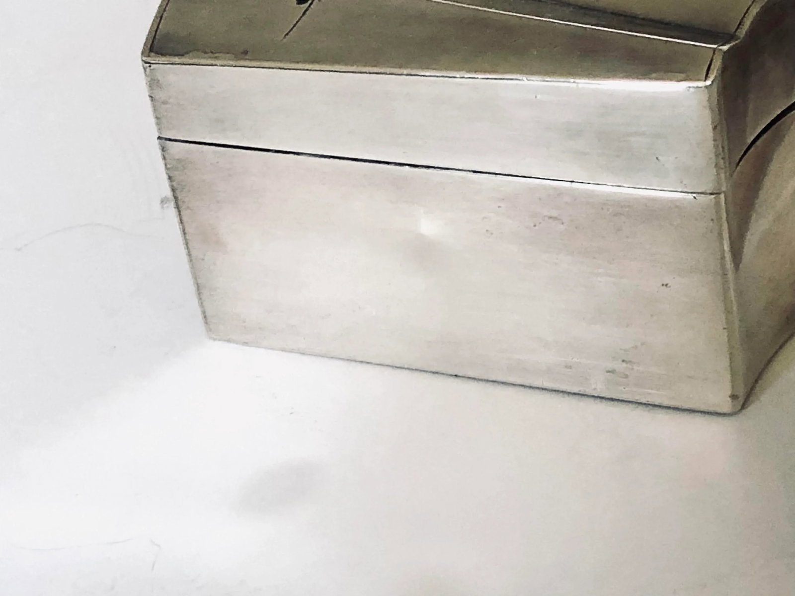 Miyamoto Sterling Japanese Fan Jewelry Box - 9