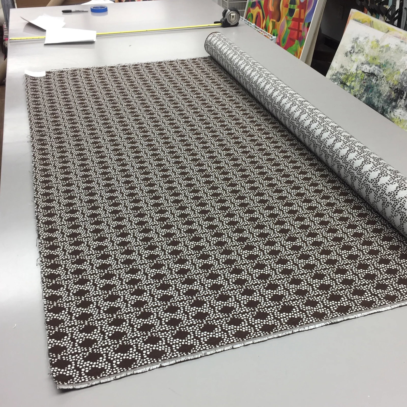 Outdoor Scalamandre Pebbles Expresso Fabric - 5 Yards - 3