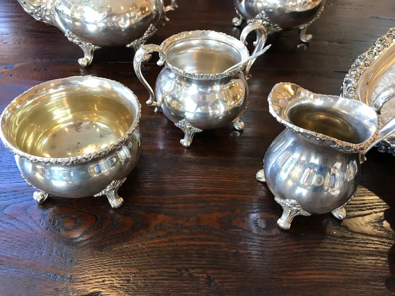 Wilcox Silver Plated Tea/Coffee Set - 5