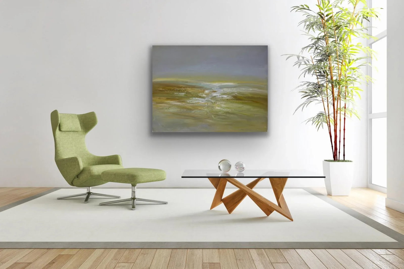 Contemporary Abstract Original Oil Painting - 12