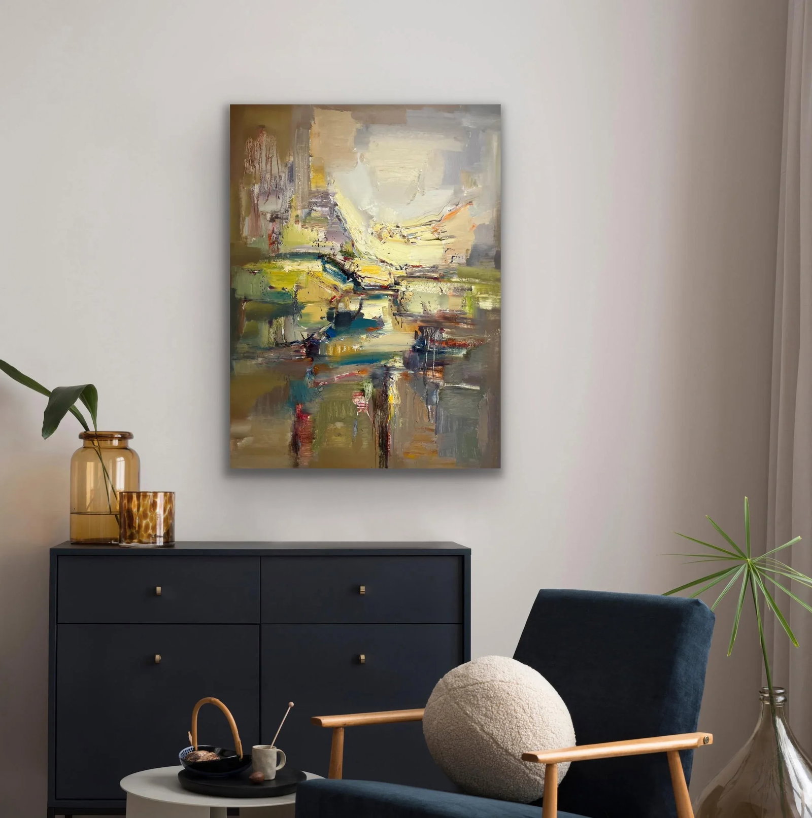 Contemporary Abstract Original Oil Painting - 12