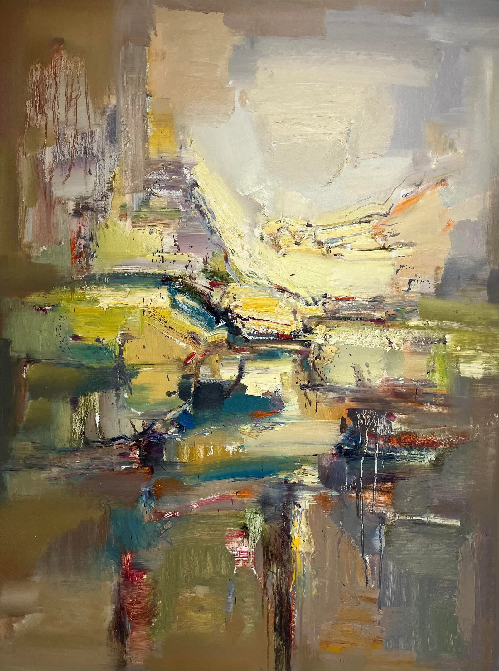 Contemporary Abstract Original Oil Painting (1 of 12)
