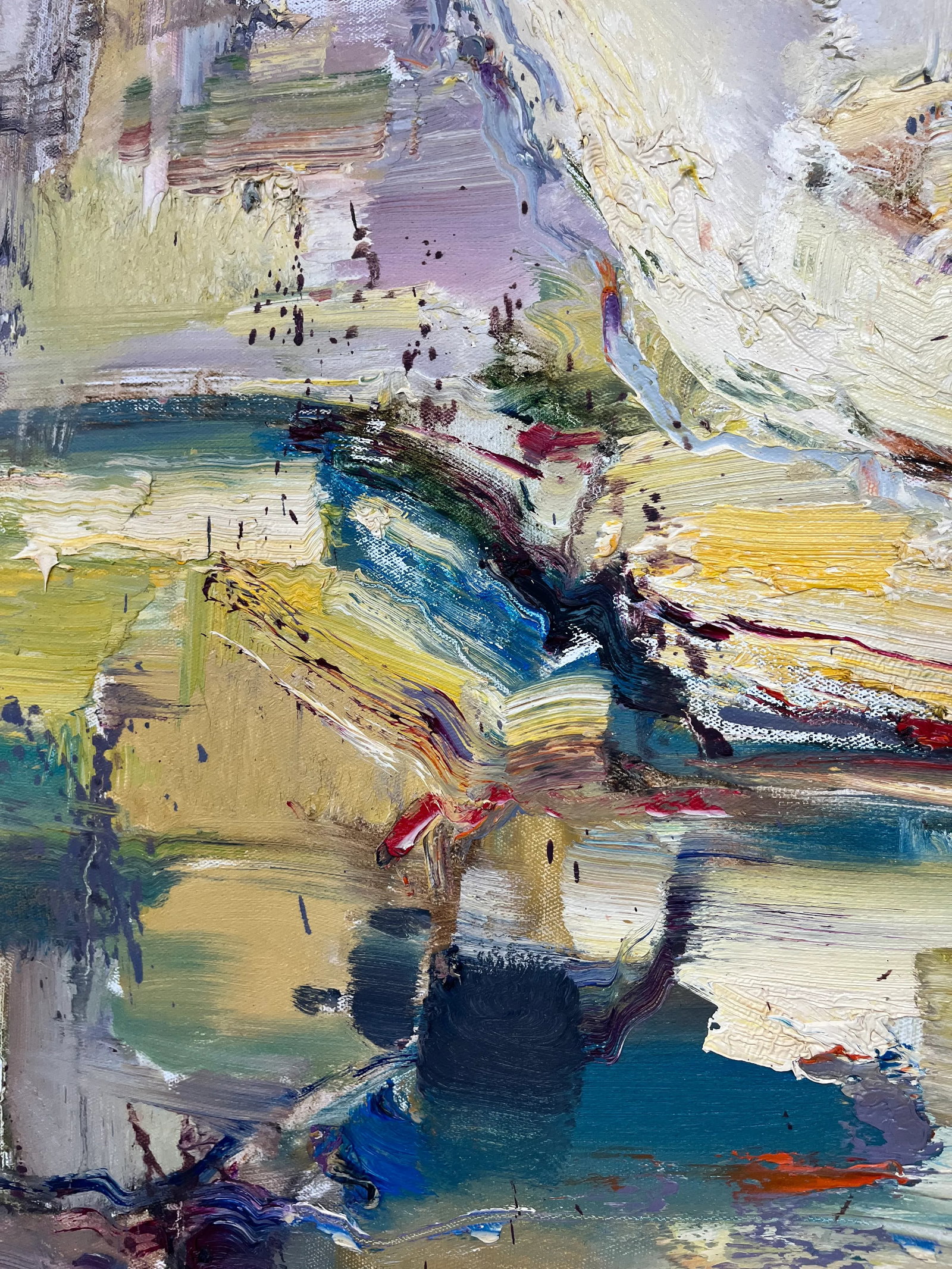 Contemporary Abstract Original Oil Painting - 7