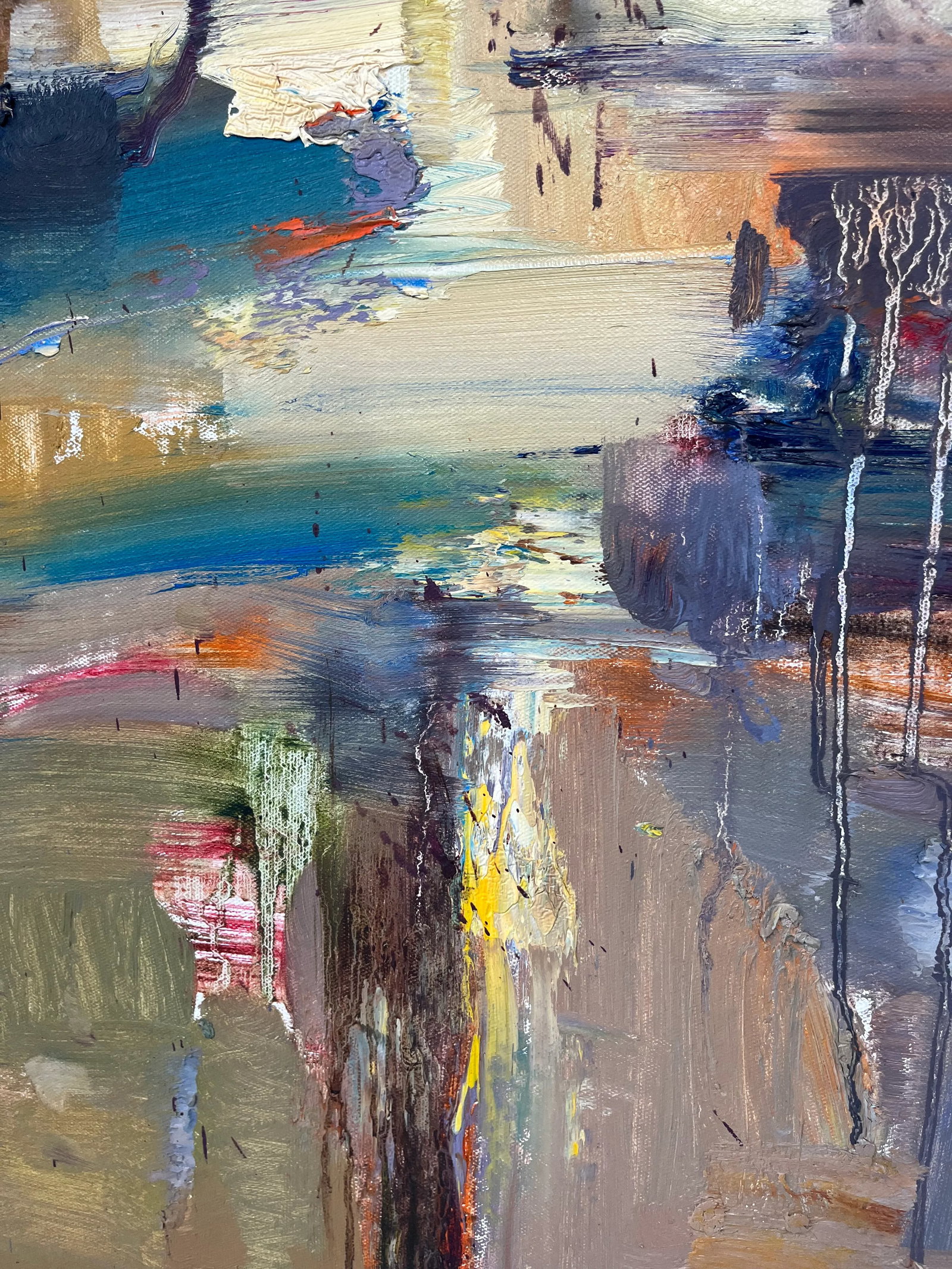 Contemporary Abstract Original Oil Painting - 8