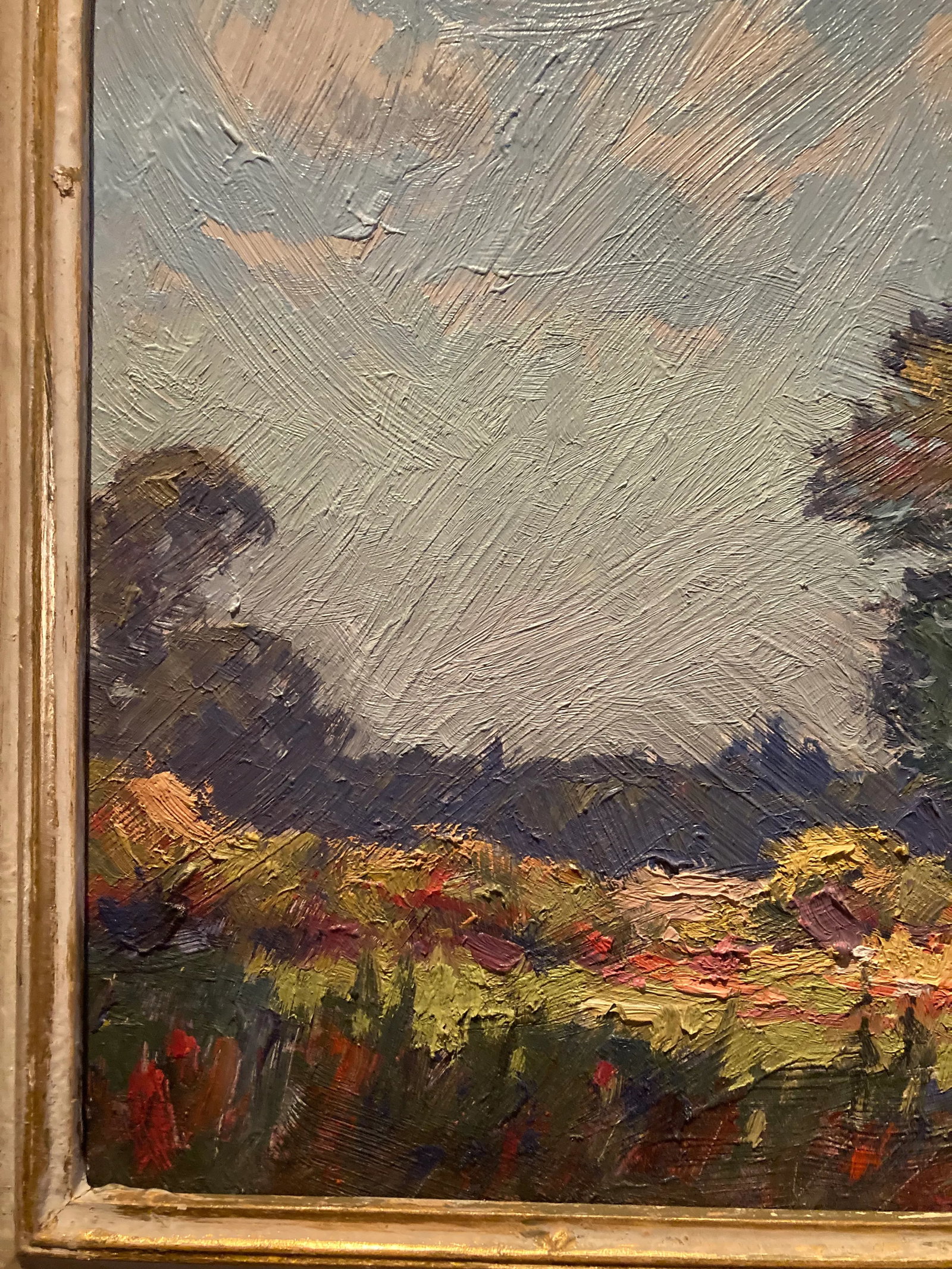 Anthony Buchta Mid-Century Landscape Painting, Framed - 6