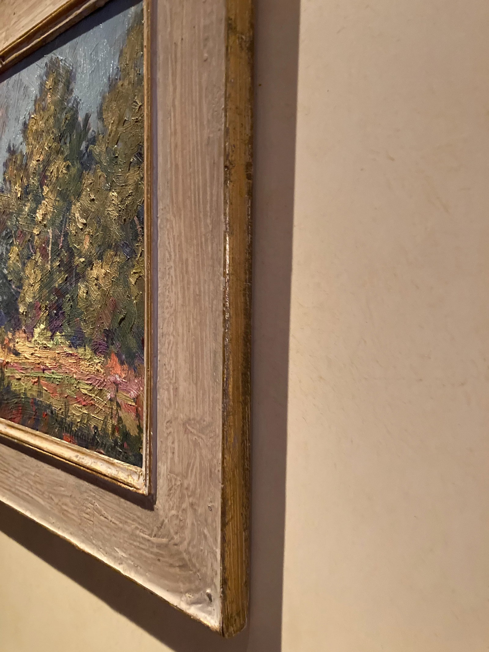 Anthony Buchta Mid-Century Landscape Painting, Framed - 9