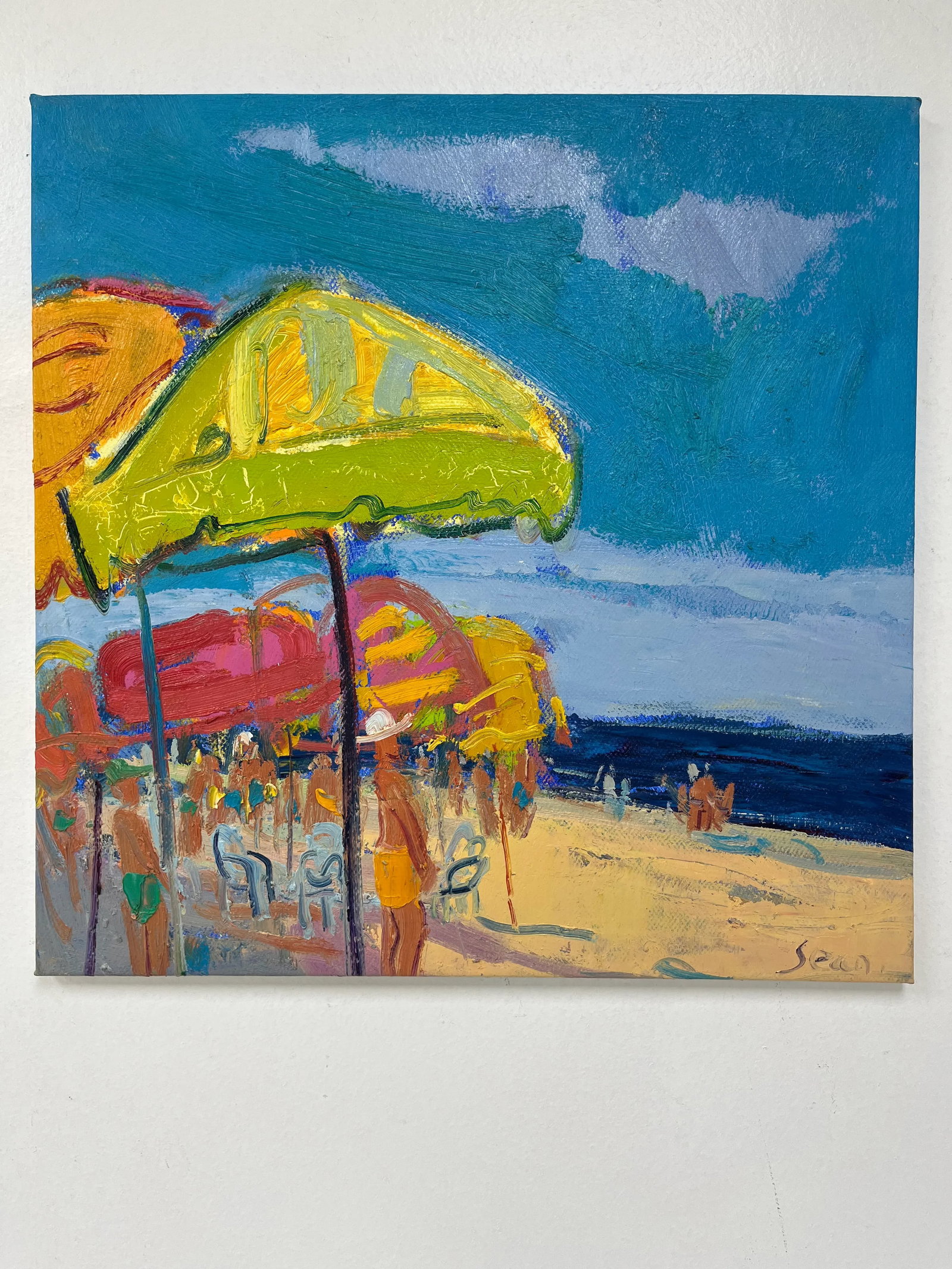 Impressionistic Seascape Original Oil Painting - 2
