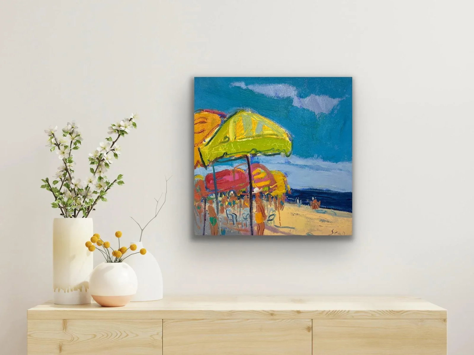 Impressionistic Seascape Original Oil Painting - 5