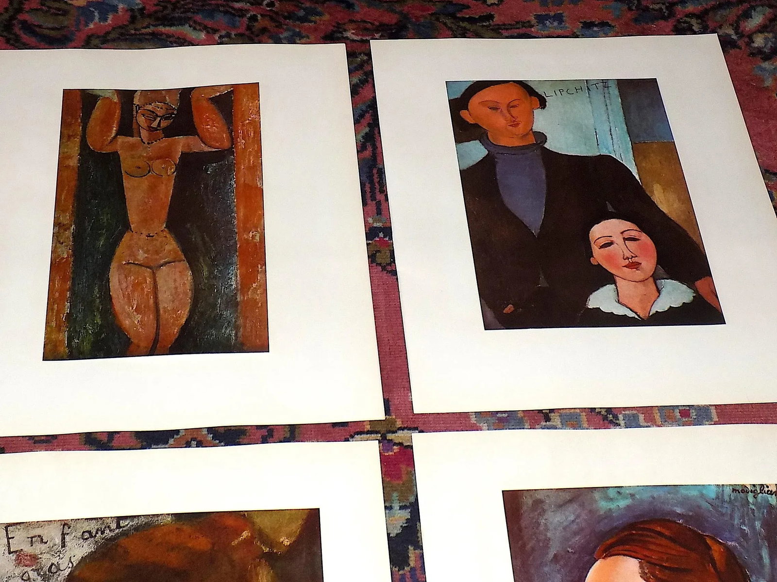 Vintage Amadeo Modigliani Modernist Folio Size Lithographs - Set of 12 - 3