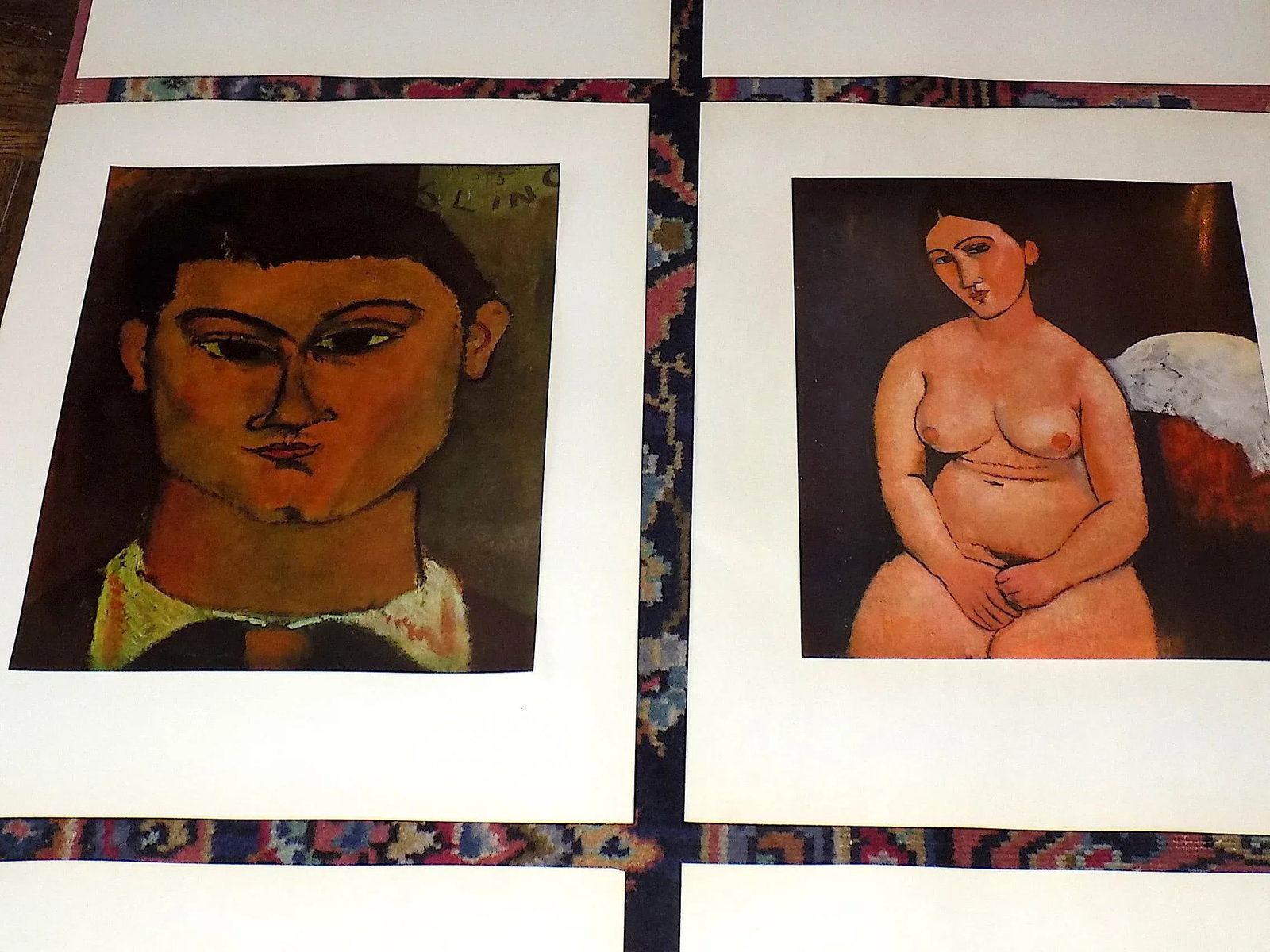 Vintage Amadeo Modigliani Modernist Folio Size Lithographs - Set of 12 - 4