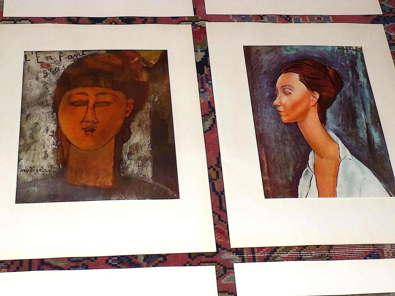 Vintage Amadeo Modigliani Modernist Folio Size Lithographs - Set of 12 - 5
