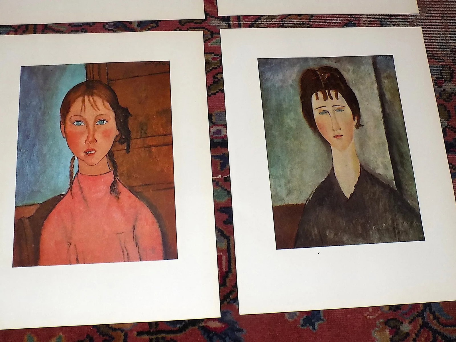 Vintage Amadeo Modigliani Modernist Folio Size Lithographs - Set of 12 - 7