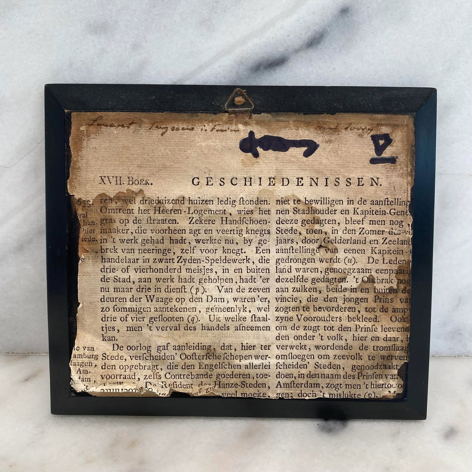 Late 18th Century Early French Miniature Romantic Figural Oil Painting in Ebonized Frame - 6