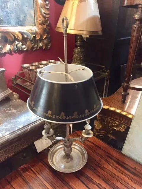 1960s Vintage French Bouillotte Lamp - 2