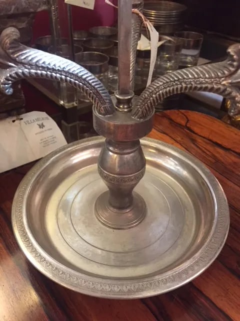 1960s Vintage French Bouillotte Lamp - 5