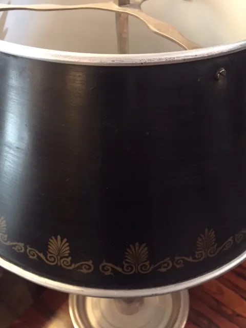 1960s Vintage French Bouillotte Lamp - 7