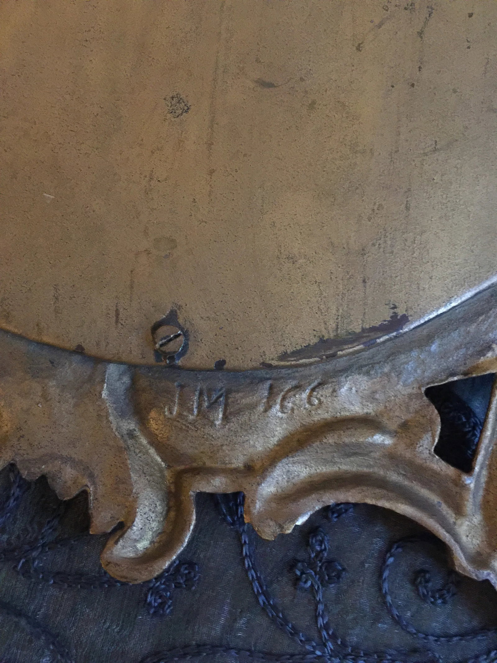 1800s Antique Louis XV Style French Vanity Mirror - 9