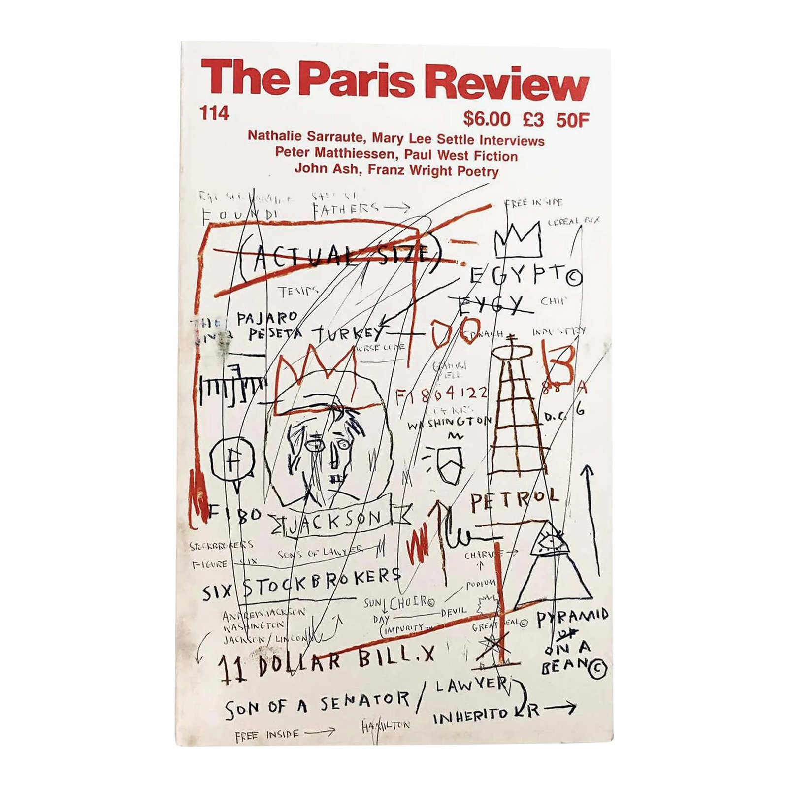 The Paris Review, 1989 'Vintage Jean-Michel Basquiat' (1 of 2)