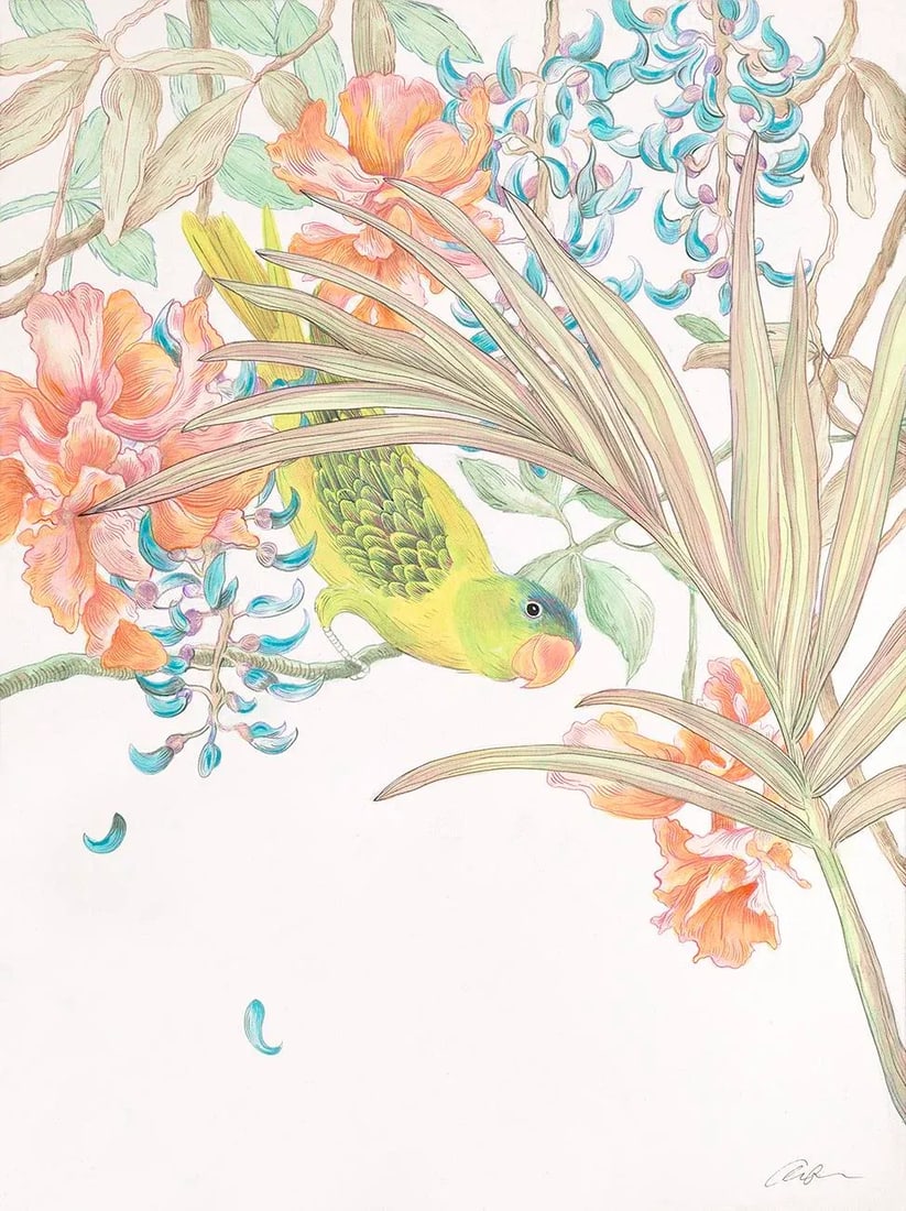 Modern "I Heard It Through the Jade Vine" Painting - 3