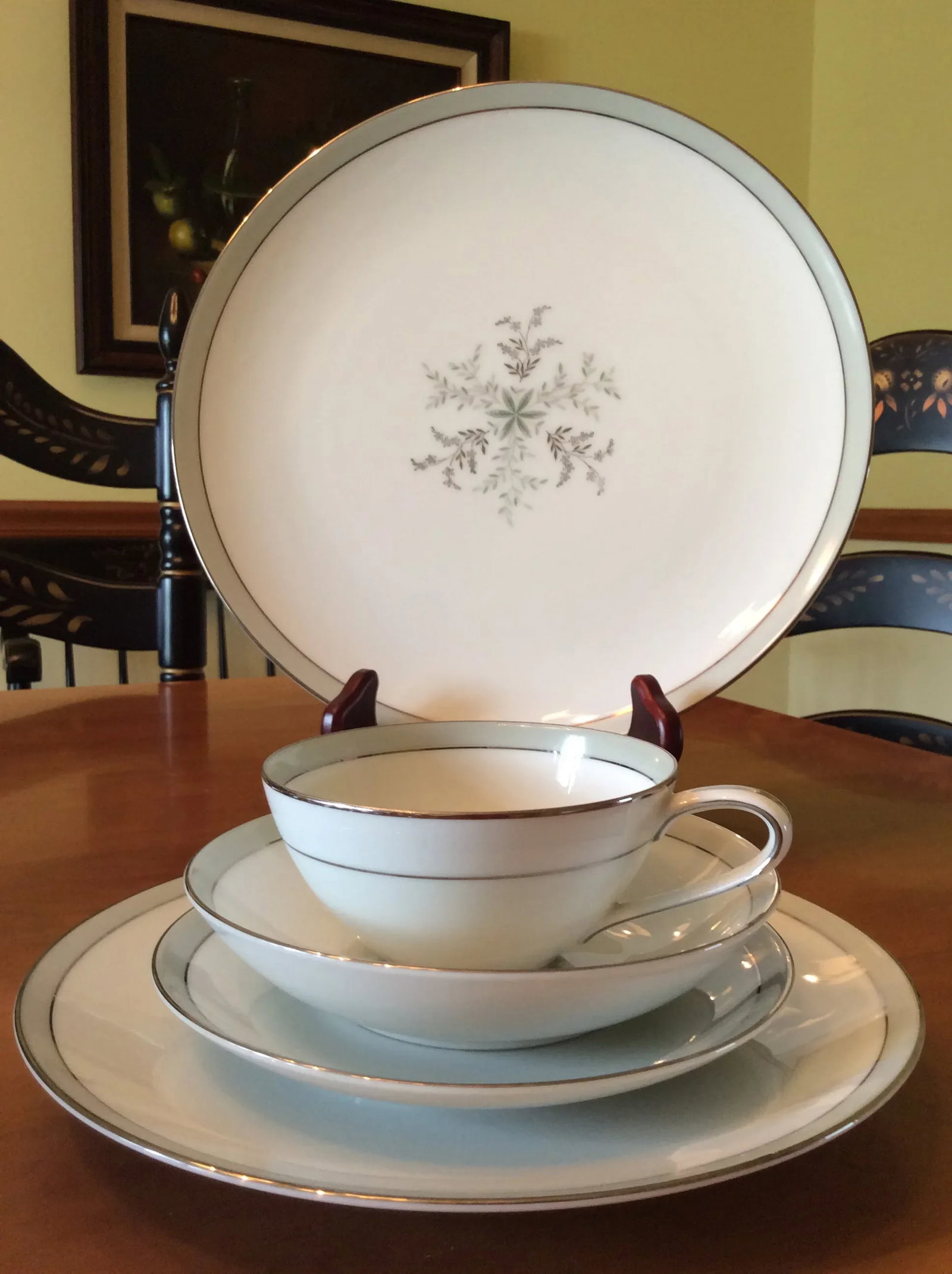 Vintage Noritake China "Lucille" Pattern - 20 Piece Set - 2