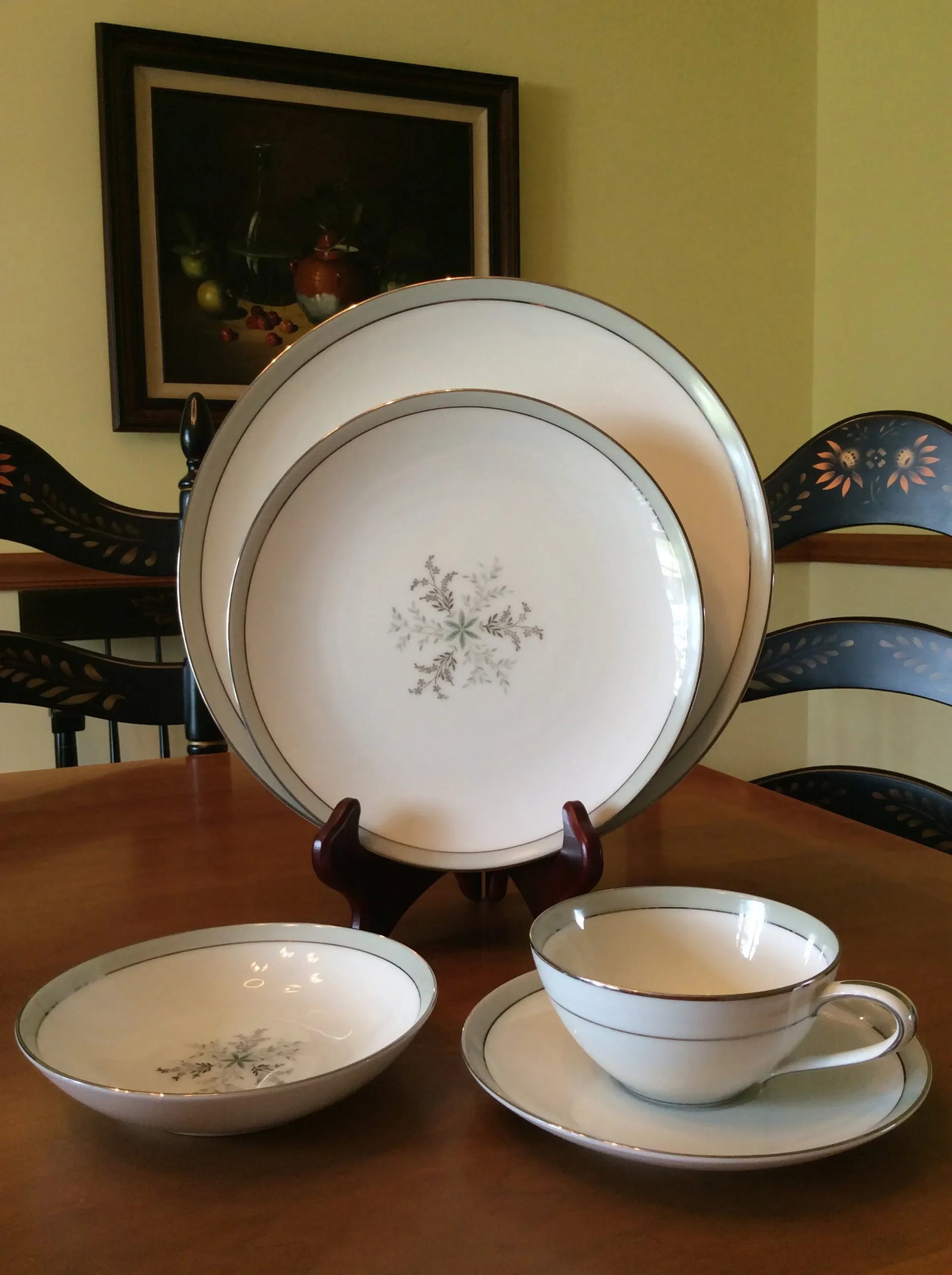 Vintage Noritake China "Lucille" Pattern - 20 Piece Set - 3