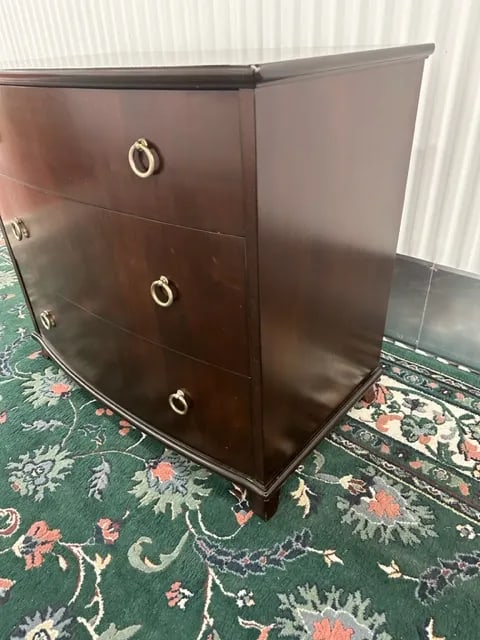 1960s Vintage Lane Three Drawer Dresser - 11