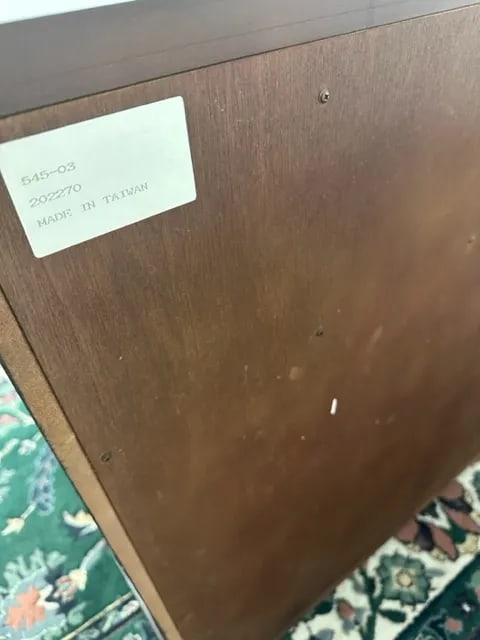 1960s Vintage Lane Three Drawer Dresser - 4