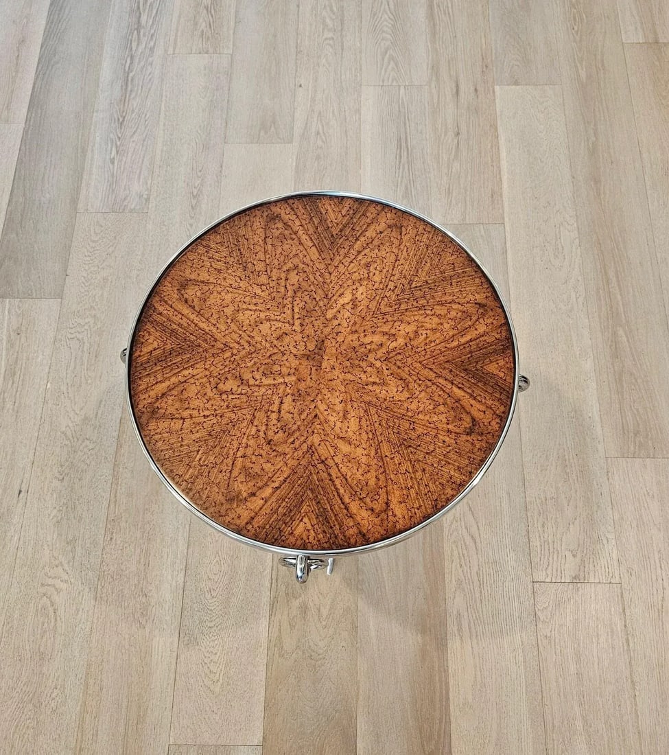 Theodore Alexander Neoclassical Modern Side Table - 2