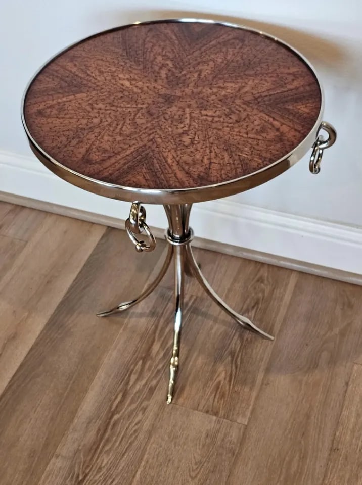 Theodore Alexander Neoclassical Modern Side Table - 6