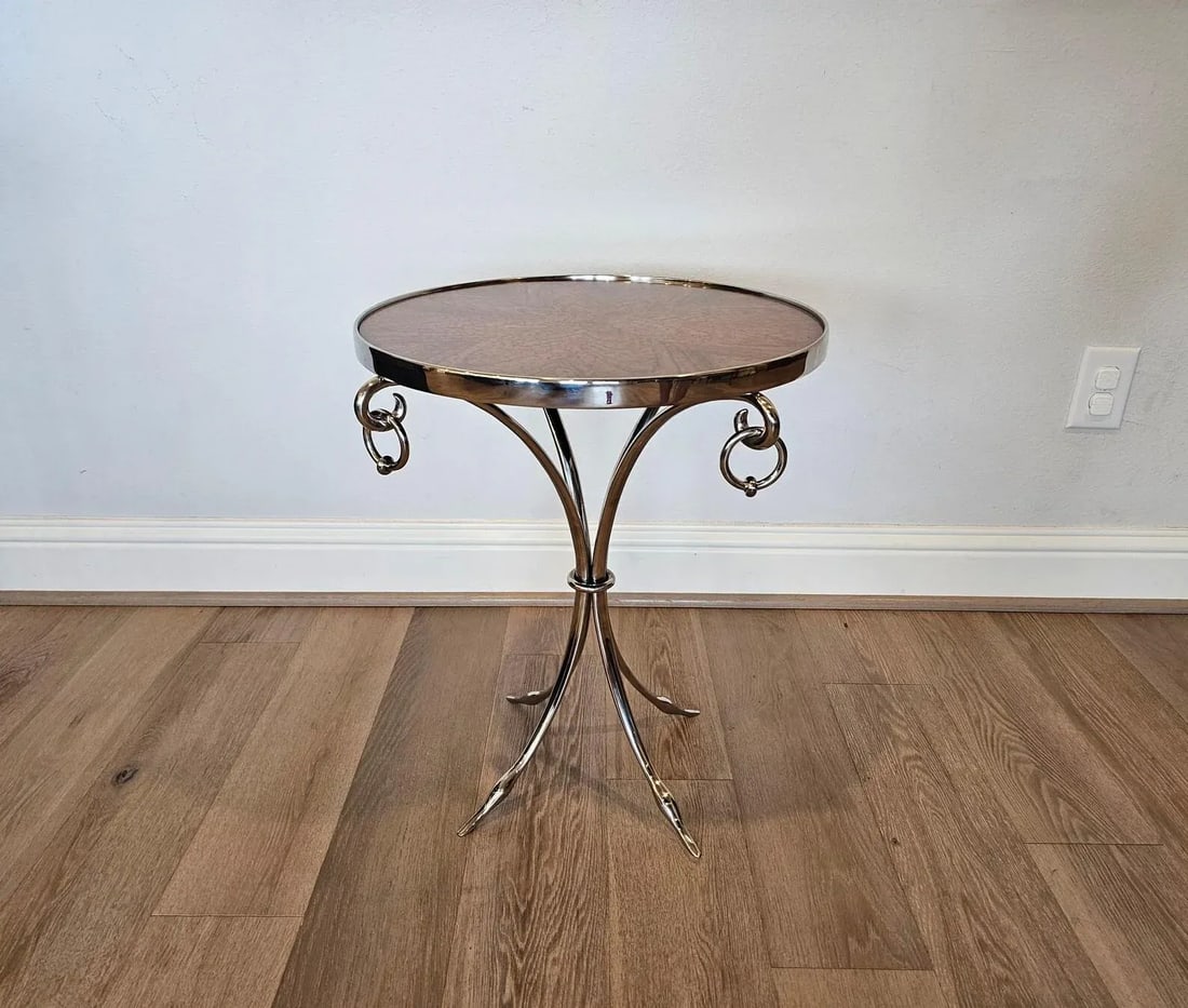 Theodore Alexander Neoclassical Modern Side Table - 7