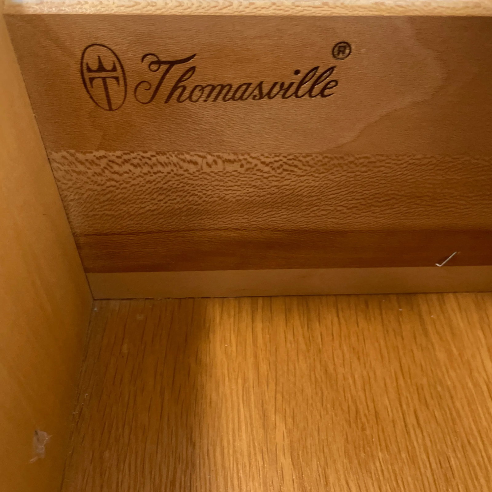 Vintage Thomasville Painted Wardrobe - 9
