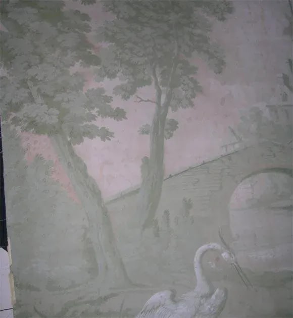 Late 18th Century Vintage Chateau Oil Painting - 5