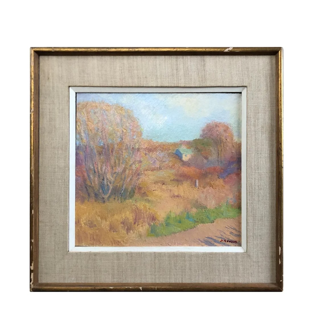 Mid 20th C. American Impressionist Landscape Oil Painting - 2
