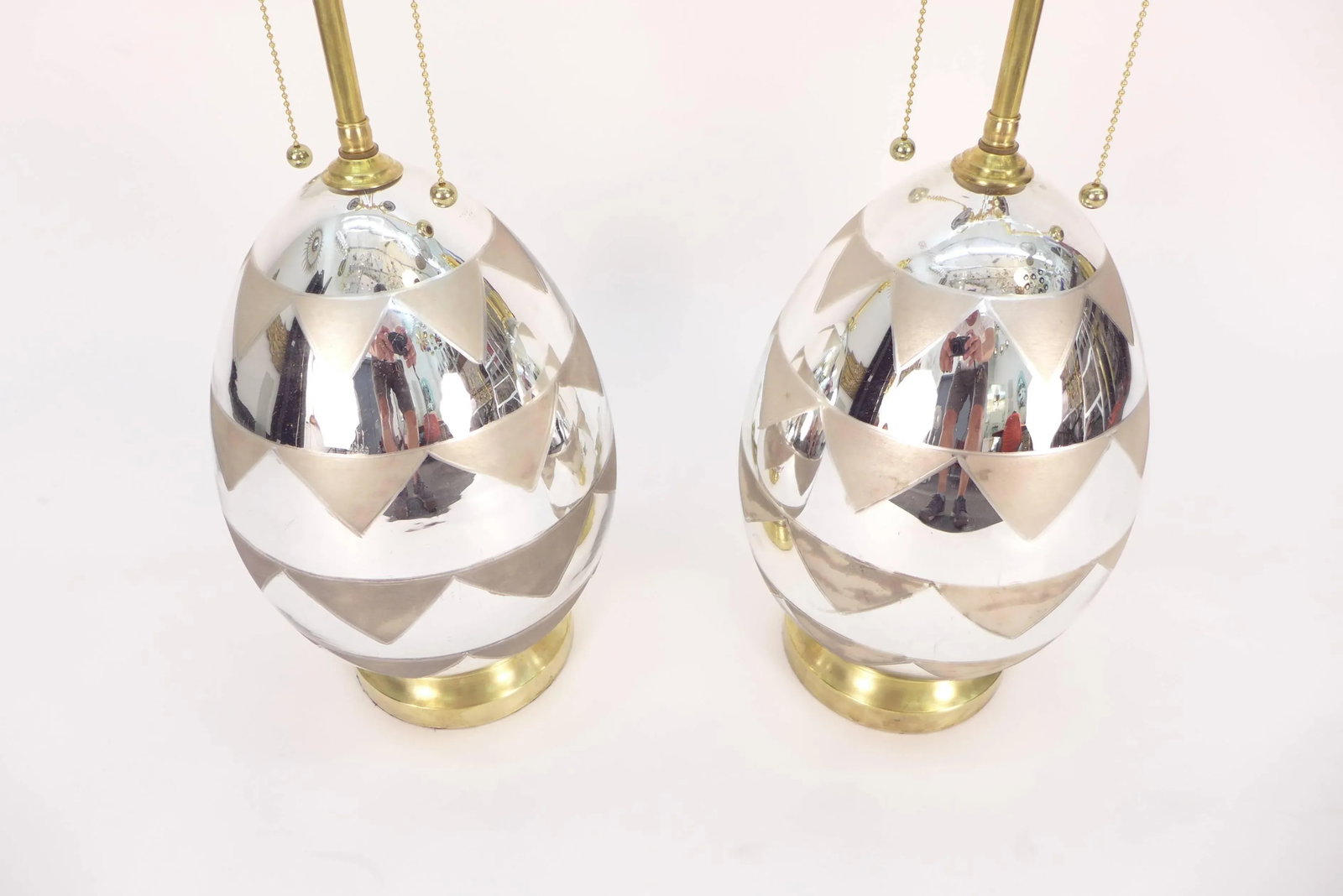 Mercury Glass Table Lamps - 2