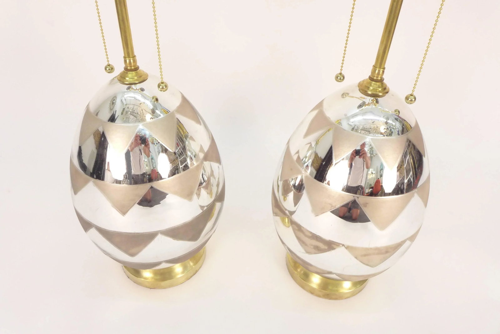 Mercury Glass Table Lamps - 4