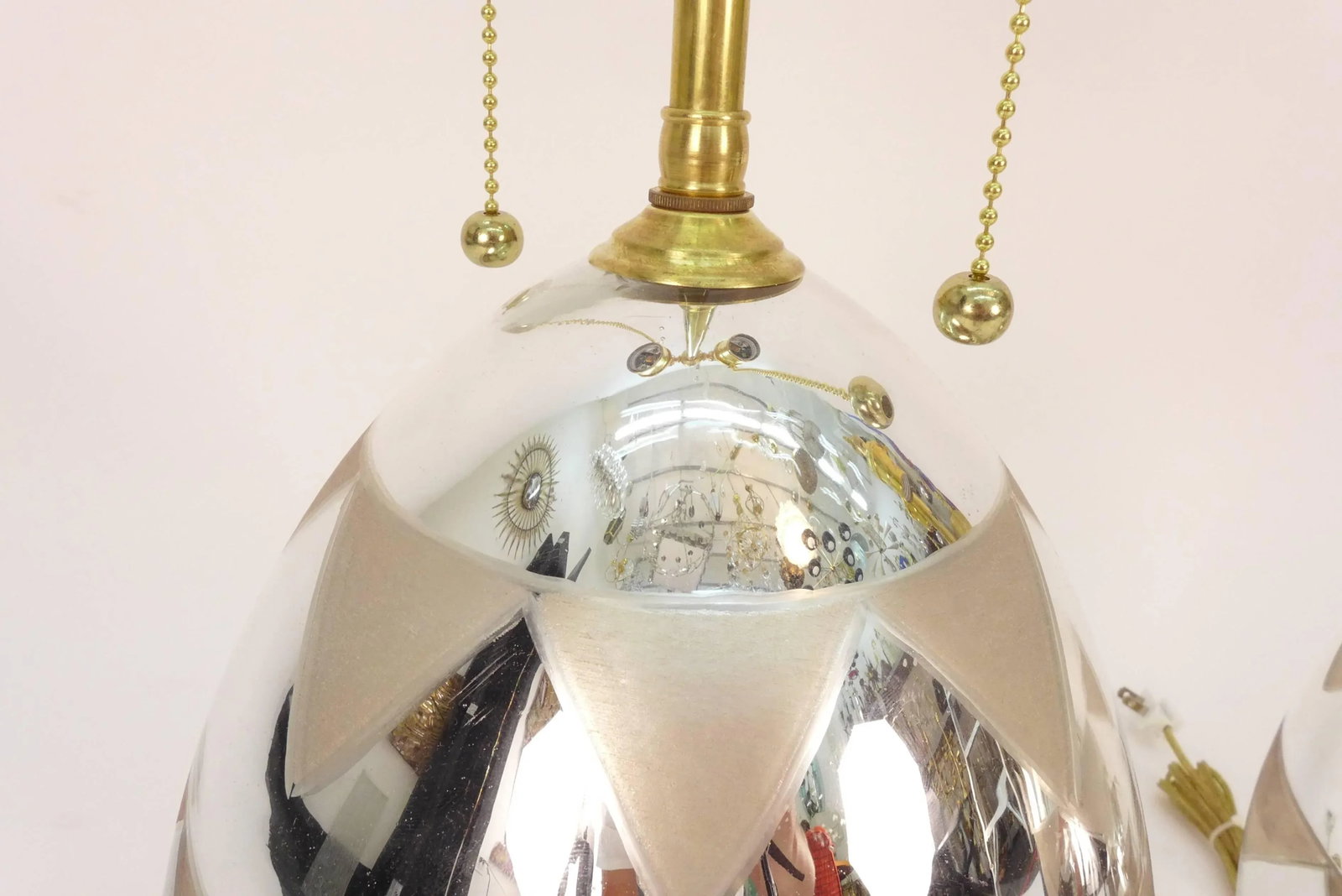 Mercury Glass Table Lamps - 6