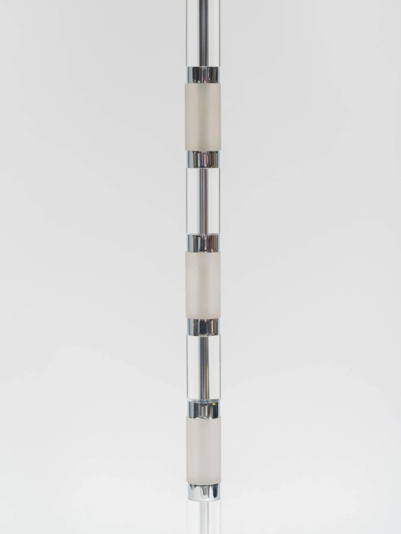 Chrome and Lucite Floor Lamp - 2
