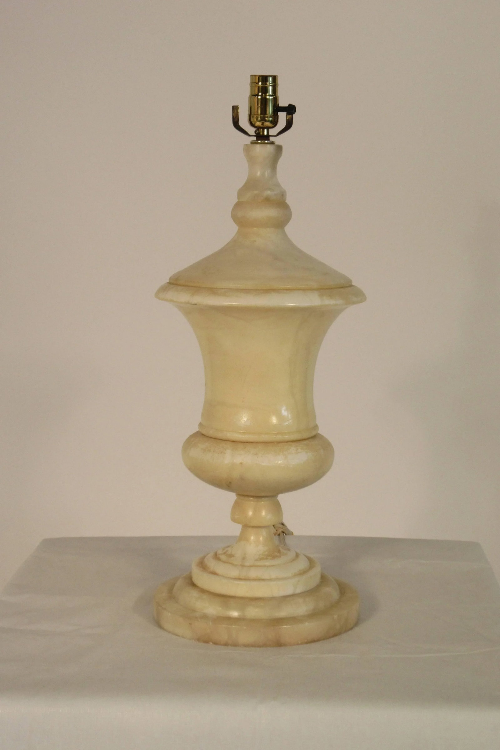 1940s Marble Urn Table Lamp - 2