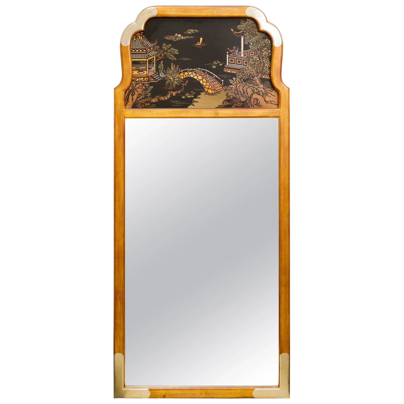 Asian Style Wall Mirror by La Barge - 6