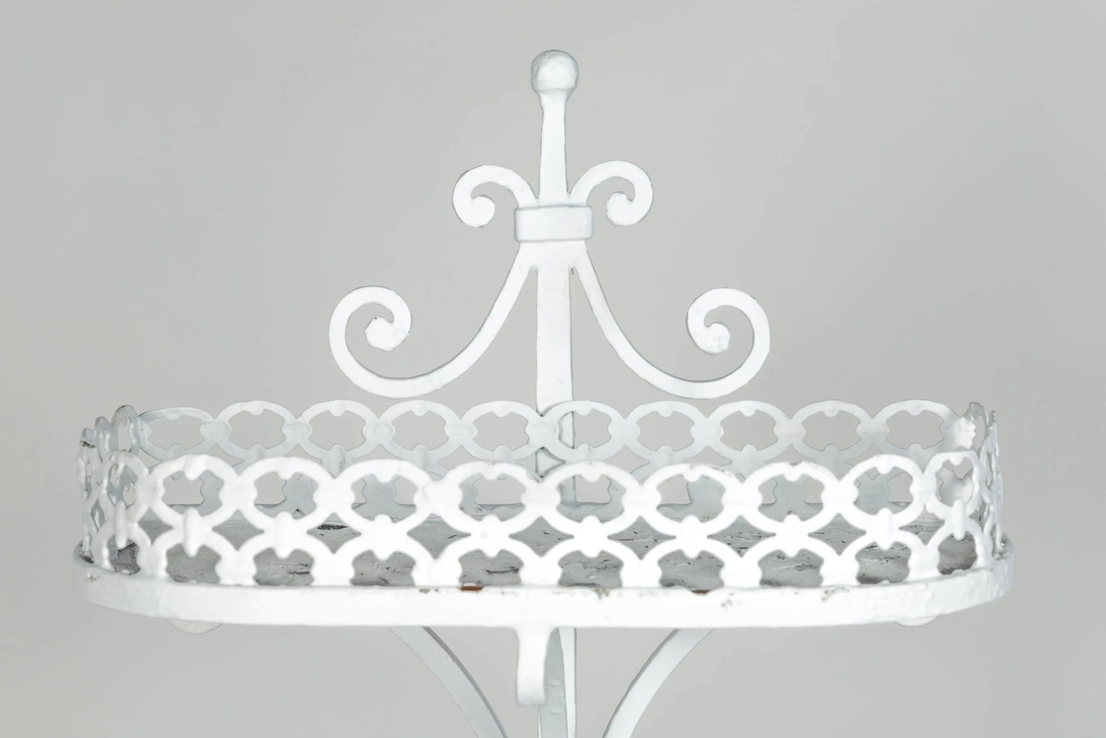 1950s Wrought Iron Three-Tier Planter - 4