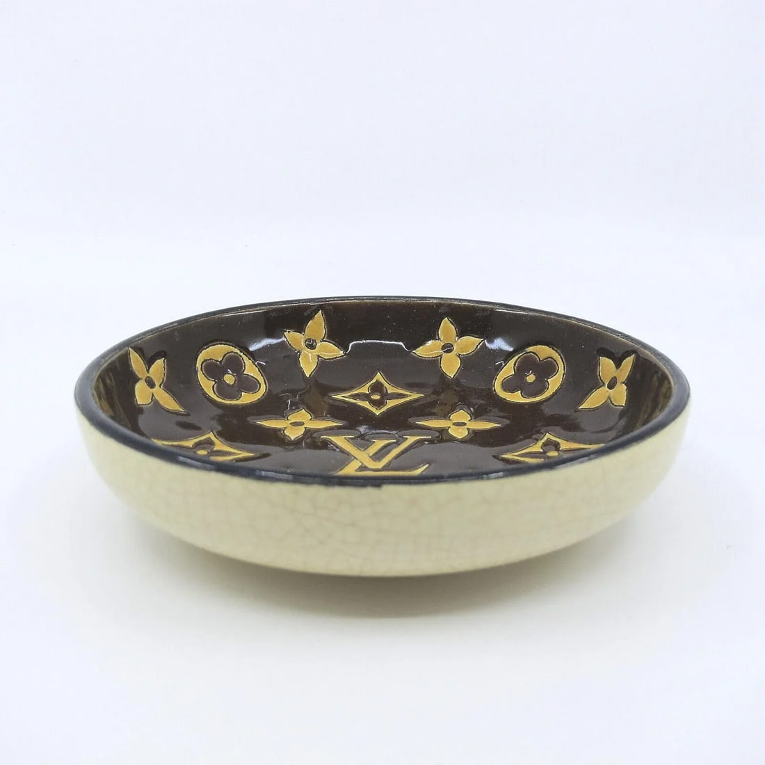 Vintage Louis Vuitton Ceramic Longwy Vide Poche - 5