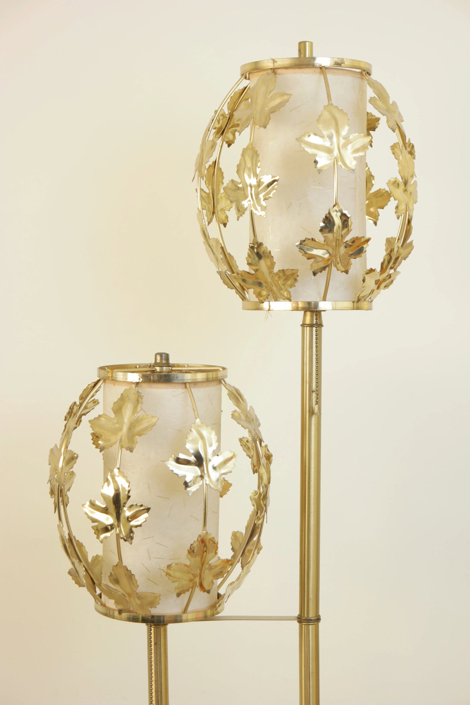Vintage Mid Century Modern Brass Floor Lamp - 3