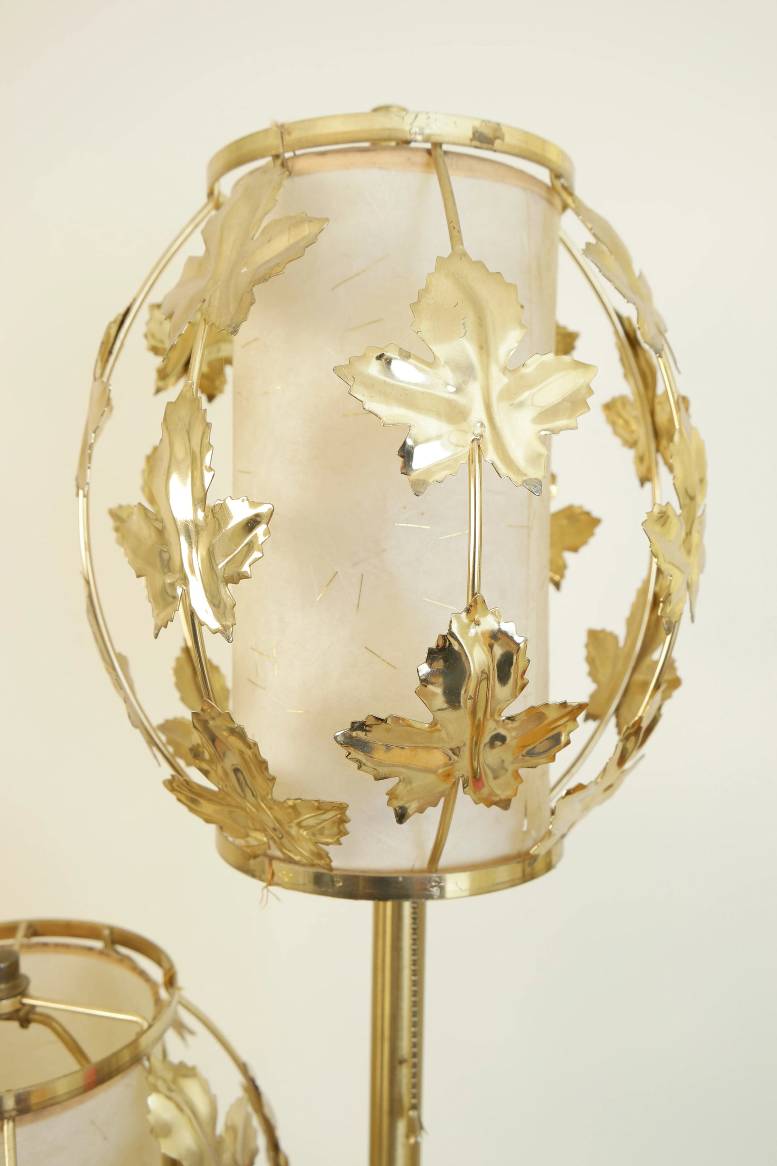 Vintage Mid Century Modern Brass Floor Lamp - 5