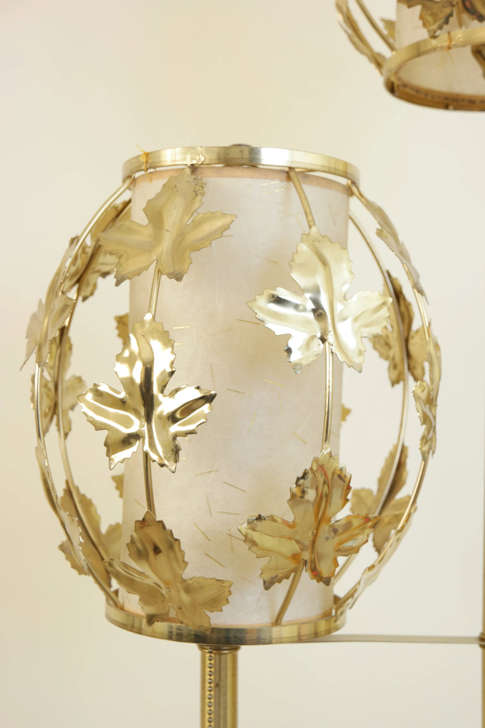 Vintage Mid Century Modern Brass Floor Lamp - 7