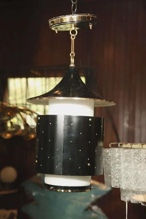 Pagoda Hanging Pendant Light or Chandelier - 5