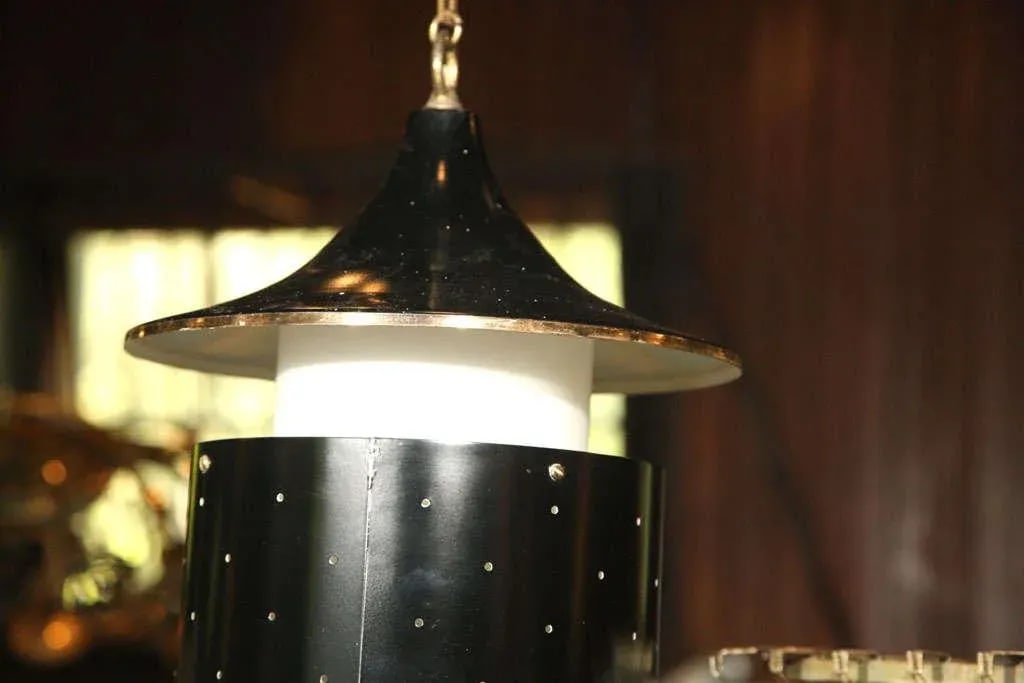 Pagoda Hanging Pendant Light or Chandelier - 7