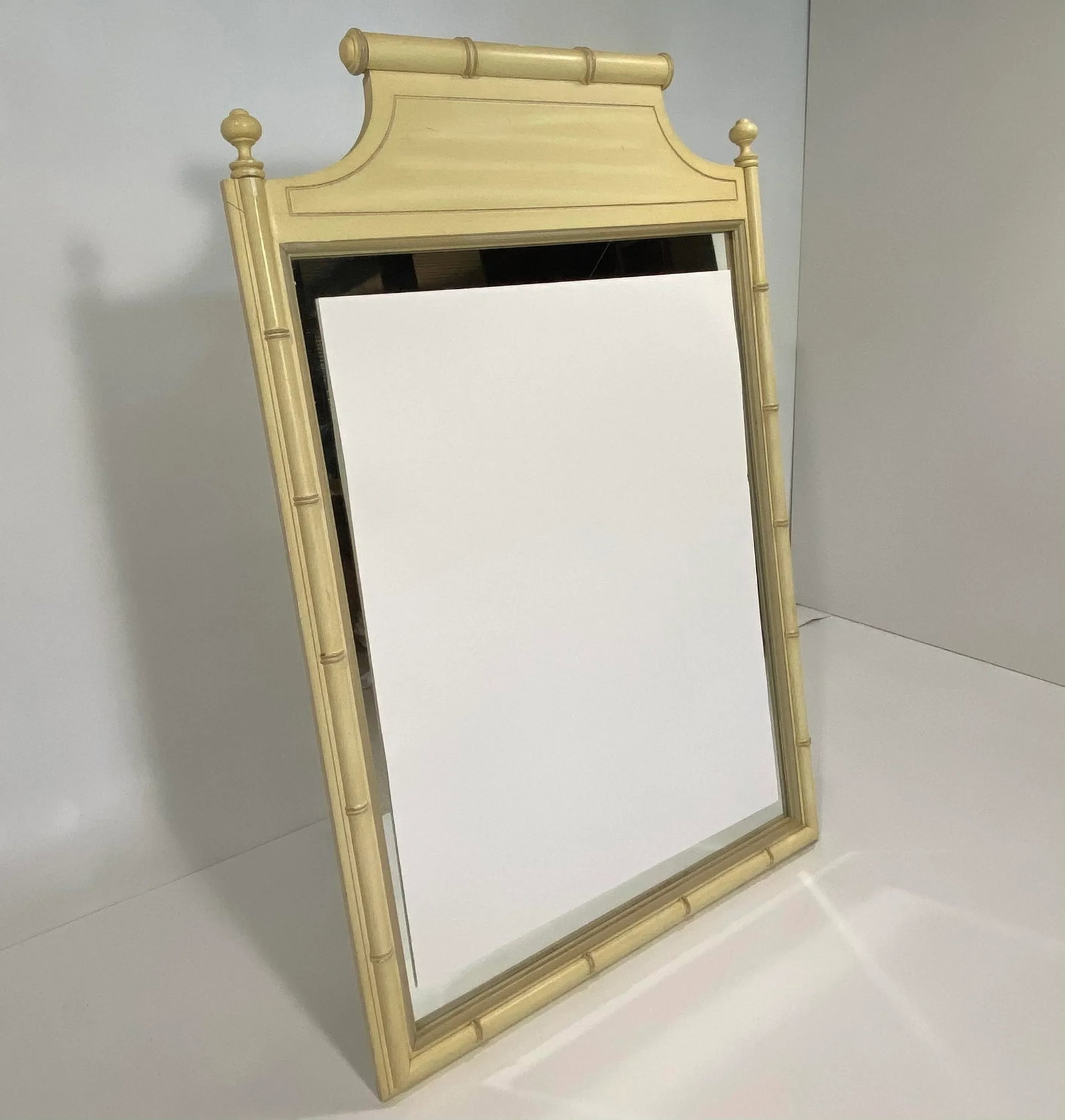 Vintage Faux Bamboo Mirror by Henry Link - 11