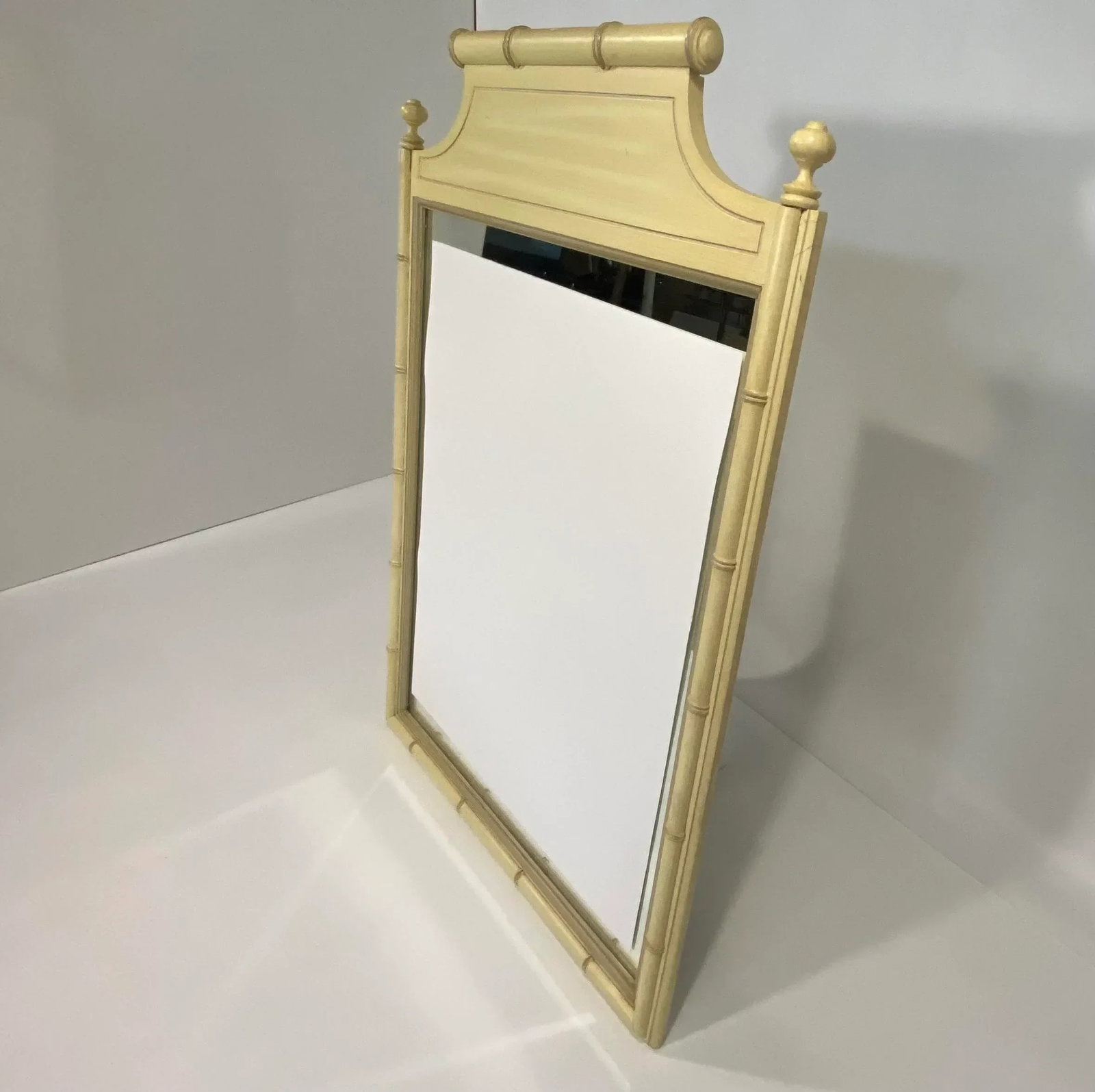 Vintage Faux Bamboo Mirror by Henry Link - 12