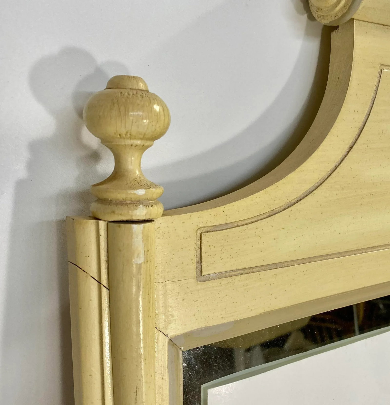 Vintage Faux Bamboo Mirror by Henry Link - 7